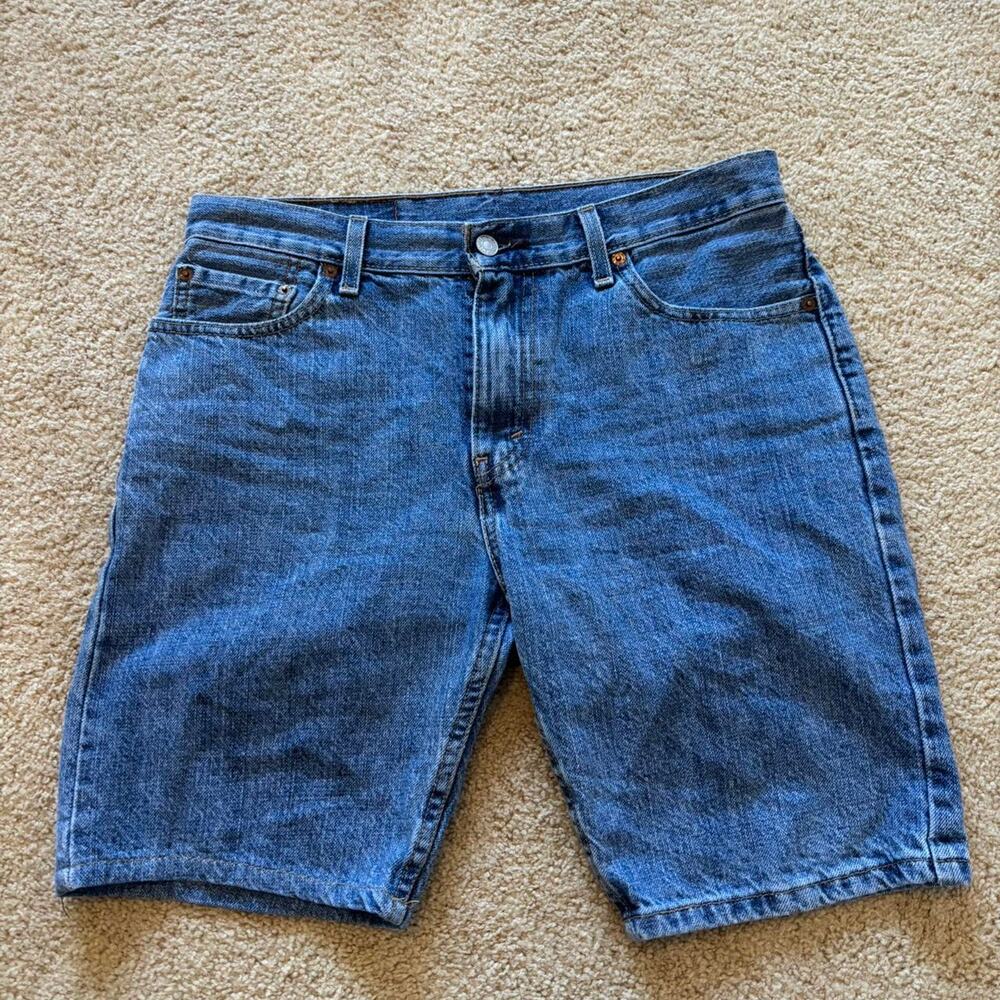 Levis blue denim jorts